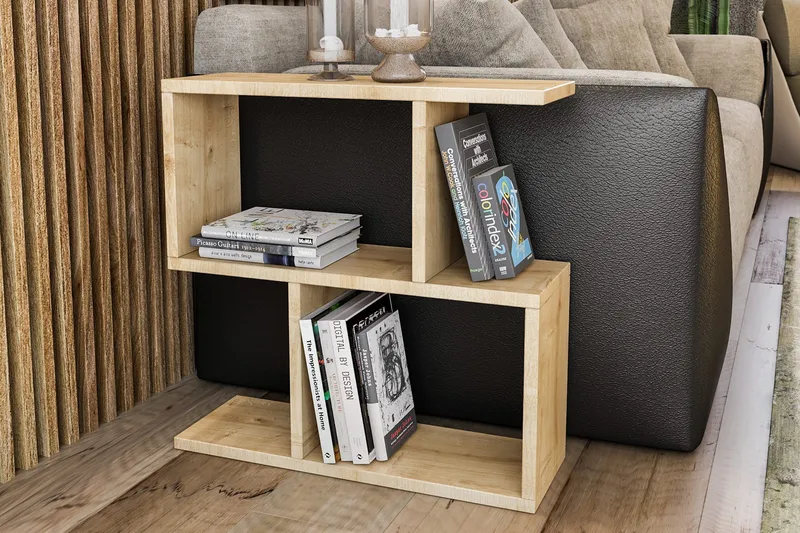 Sidobord & lampbord Myrvallen Sidobord 60 cm Brun - Möbler - Bord & matgrupper - Avlastningsbord - Brickbord & småbord