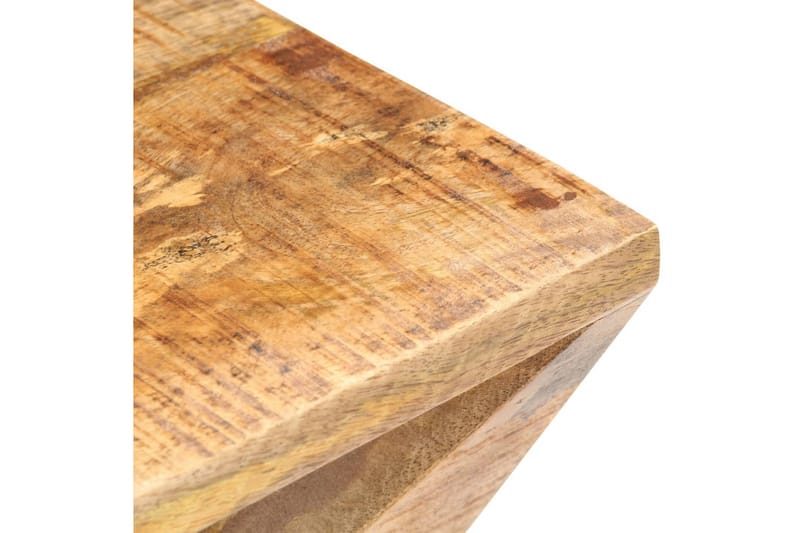 Sidobord 35x35x55 cm massivt mangoträ - Brun - Lampbord - Brickbord & småbord