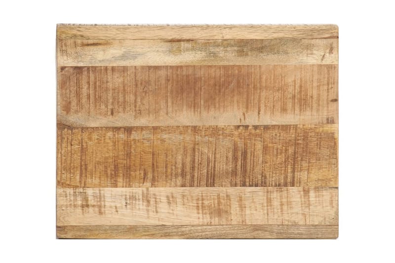 Sidobord 40x30x50 cm massivt grovt mangoträ - Brun - Lampbord - Brickbord & småbord