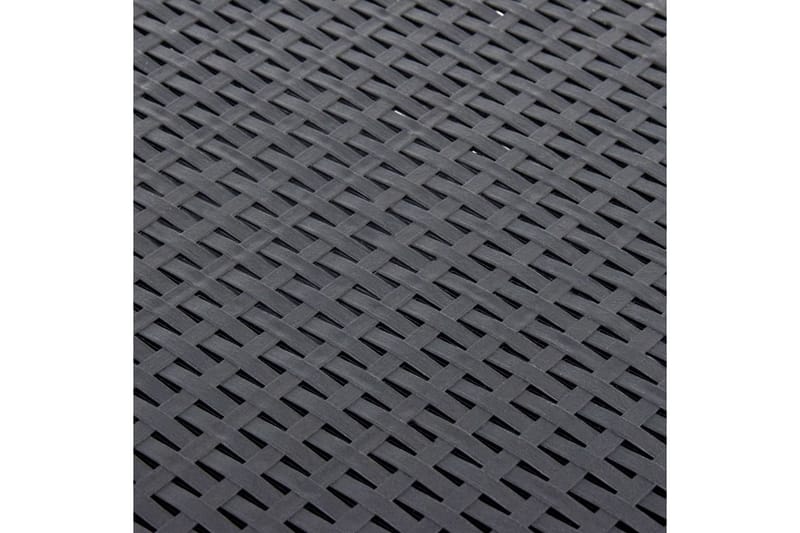 Sidobord antracit 54x54x36,5 cm plast - Grå - Möbler - Bord & matgrupper - Avlastningsbord - Brickbord & småbord