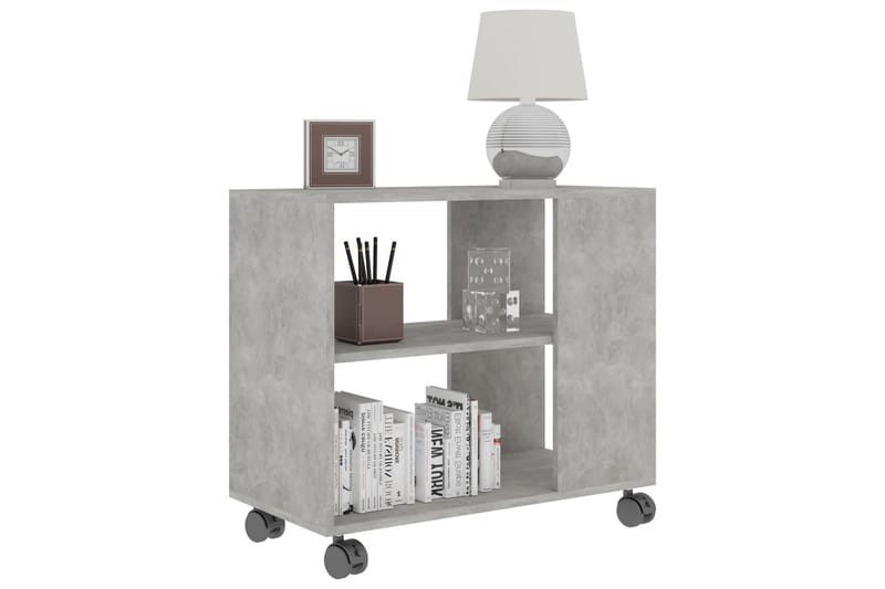 Sidobord betonggrå 70x35x55 cm spånskiva - Grå - Möbler - Bord & matgrupper - Avlastningsbord - Brickbord & småbord