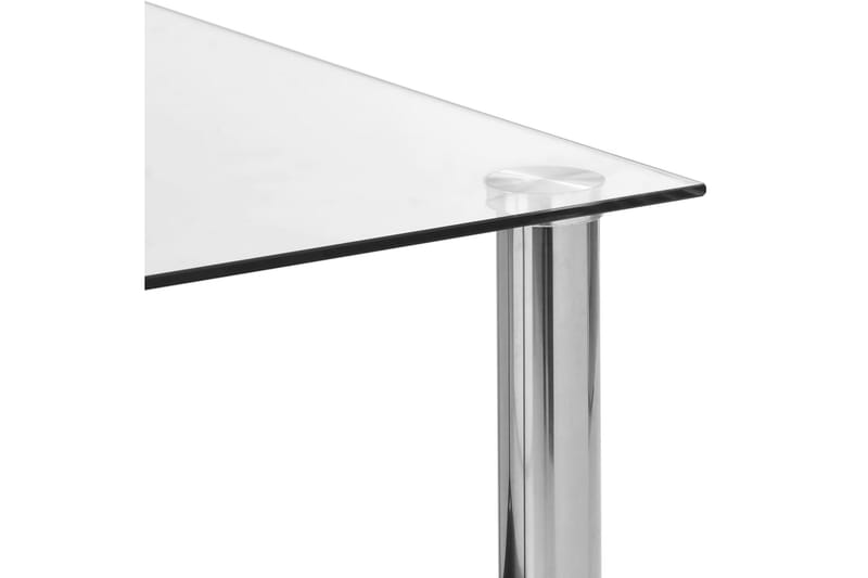 Sidobord genomskinligt 45x50x45 cm glas - Transparent - Möbler - Bord & matgrupper - Avlastningsbord - Brickbord & småbord
