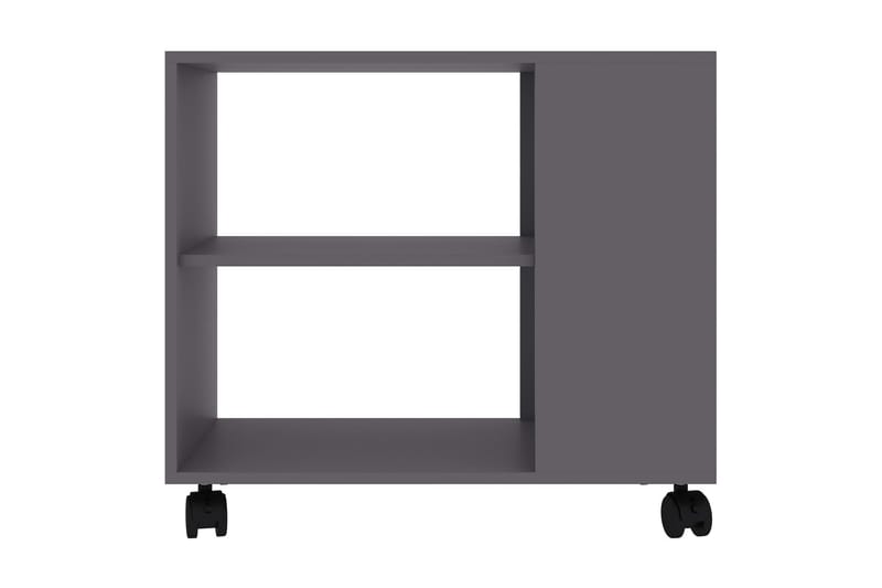 Sidobord grå 70x35x55 cm spånskiva - Grå - Lampbord - Brickbord & småbord