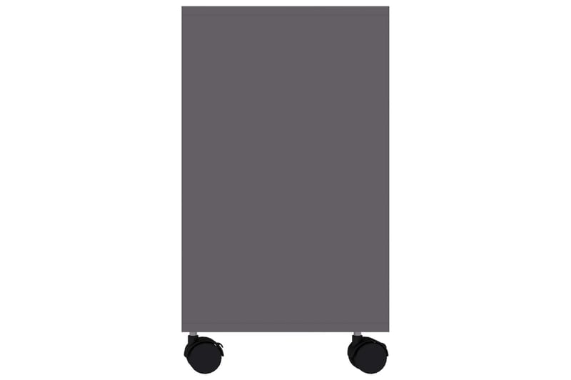 Sidobord grå 70x35x55 cm spånskiva - Grå - Lampbord - Brickbord & småbord