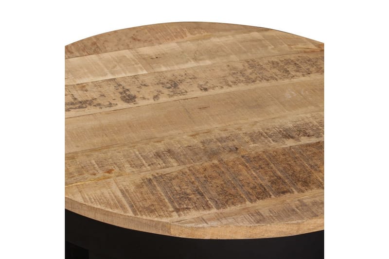 Sidobord massivt grovt mangoträ 60x40 cm - Brun - Möbler - Bord & matgrupper - Avlastningsbord - Brickbord & småbord