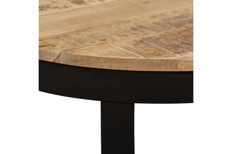 Sidobord massivt grovt mangoträ 60x40 cm - Brun - Möbler - Bord & matgrupper - Avlastningsbord - Brickbord & småbord