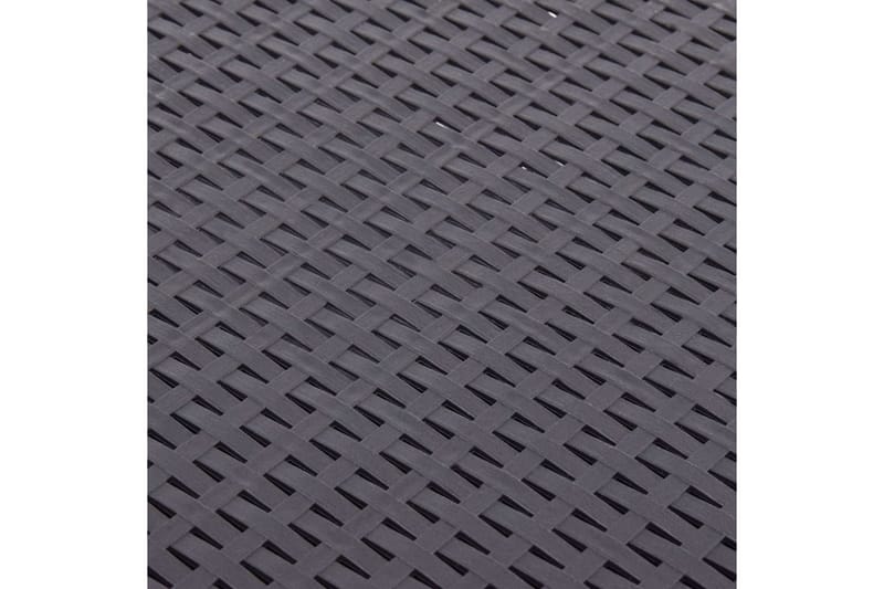 Sidobord mocka 54x54x36,5 cm plast - Grå - Möbler - Bord & matgrupper - Avlastningsbord - Brickbord & småbord