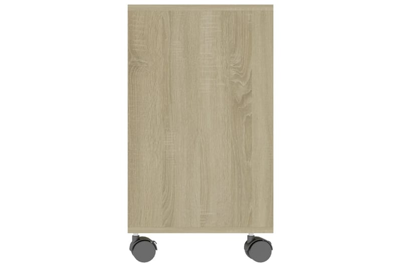 Sidobord sonoma-ek 70x35x55 cm spånskiva - Brun - Möbler - Bord & matgrupper - Avlastningsbord - Brickbord & småbord