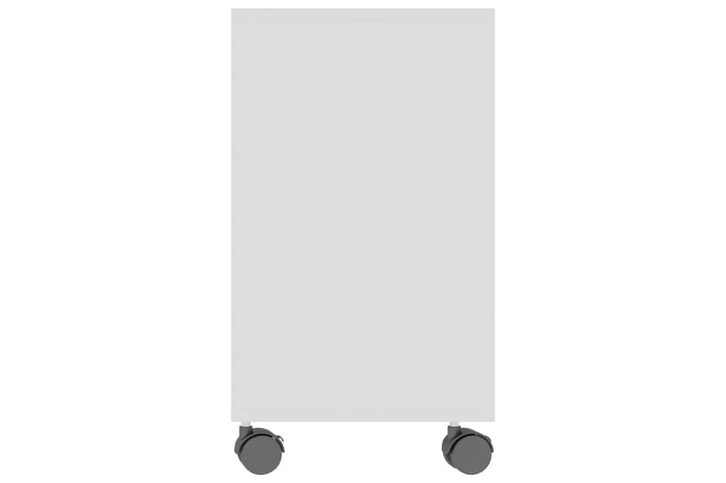 Sidobord vit högglans 70x35x55 cm spånskiva - Vit - Möbler - Bord & matgrupper - Avlastningsbord - Brickbord & småbord