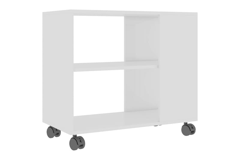Sidobord vit högglans 70x35x55 cm spånskiva - Vit - Möbler - Bord & matgrupper - Avlastningsbord - Brickbord & småbord