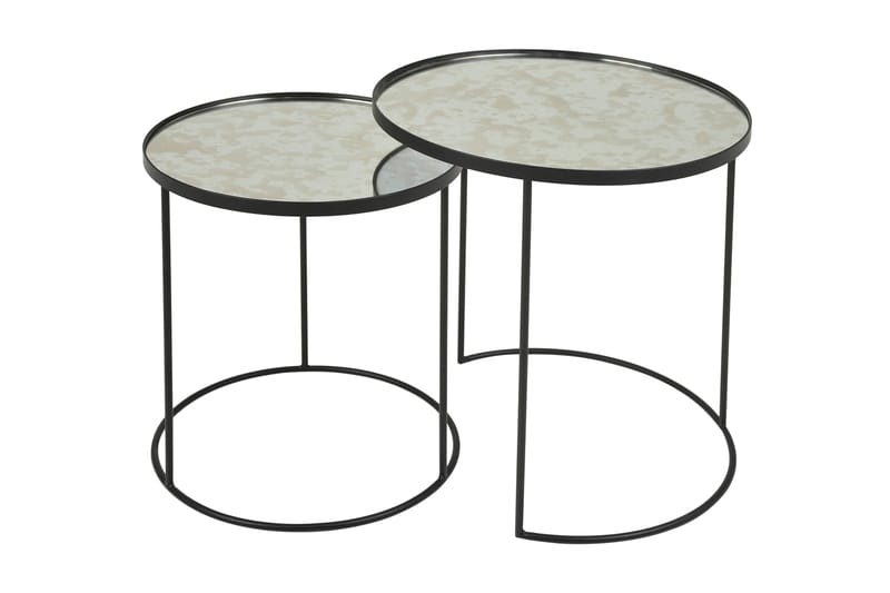 Sordale Satsbord 48,5 cm - Svart - Möbler - Bord & matgrupper - Avlastningsbord - Brickbord & småbord