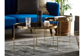 Thore Sidobord - Guld - Möbler - Bord & matgrupper - Avlastningsbord - Brickbord & småbord