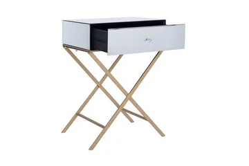 Vivy Sidobord 50 cm - Silver - Möbler - Bord & matgrupper - Avlastningsbord - Brickbord & småbord