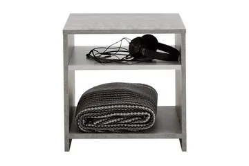Weihert Sidobord 39 cm - Vit/Grå - Möbler - Bord & matgrupper - Avlastningsbord - Brickbord & småbord