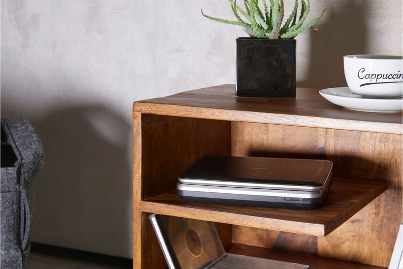 Wetzel Sidobord 43 cm - Trä/natur - Möbler - Bord & matgrupper - Avlastningsbord - Brickbord & småbord