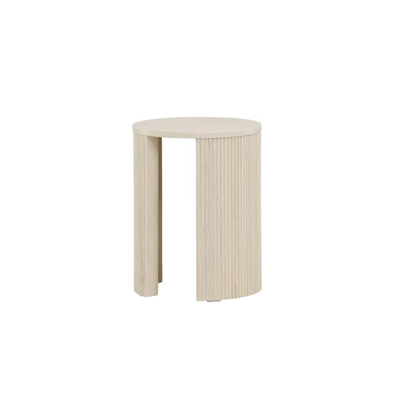 Bristol Sidobord 40 cm - Whitewash - Möbler - Bord & matgrupper - Avlastningsbord - Lampbord