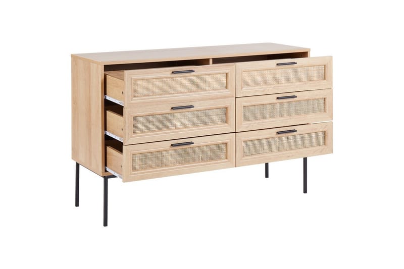 Byrå Pasco med 6 lådor - Förvaring - Förvaringsmöbler - Byrå