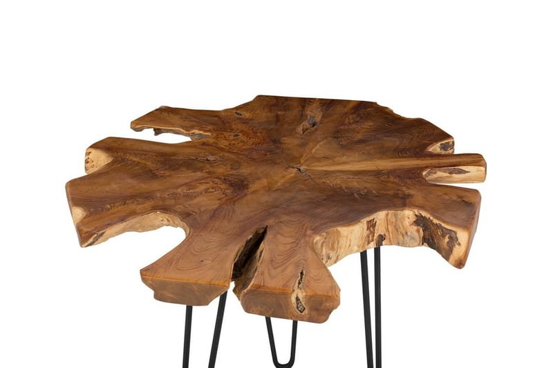 Camrose Sidobord 2 St 60|60 cm - Brun - Möbler - Bord & matgrupper - Avlastningsbord