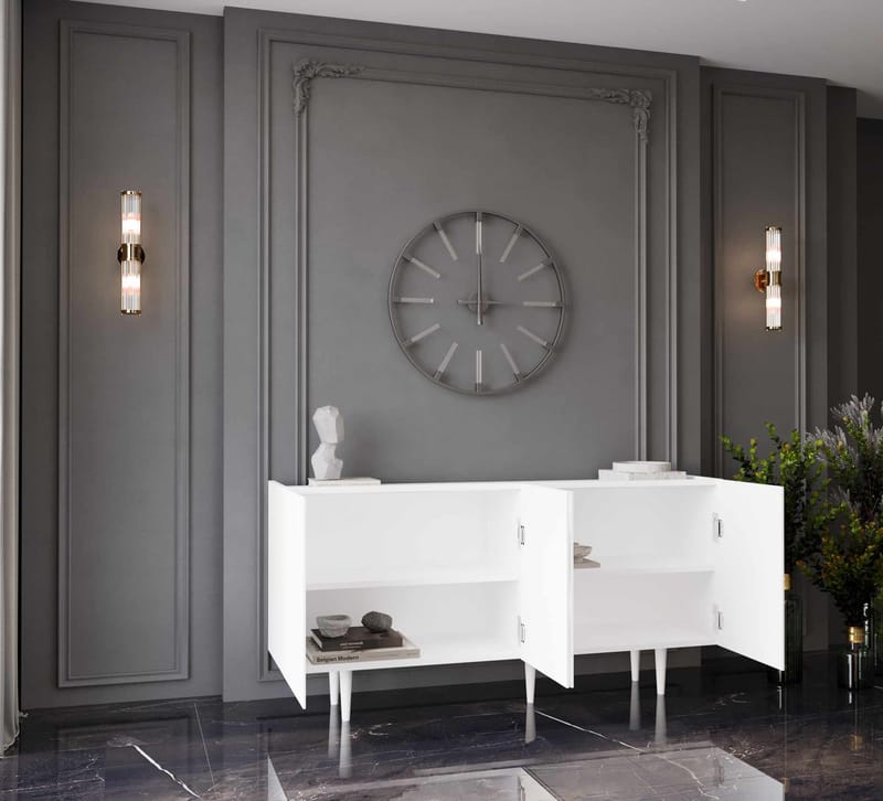 Capella Konsolbord 140x60x40 cm - Vit - Möbler - Bord & matgrupper - Avlastningsbord - Hallbord