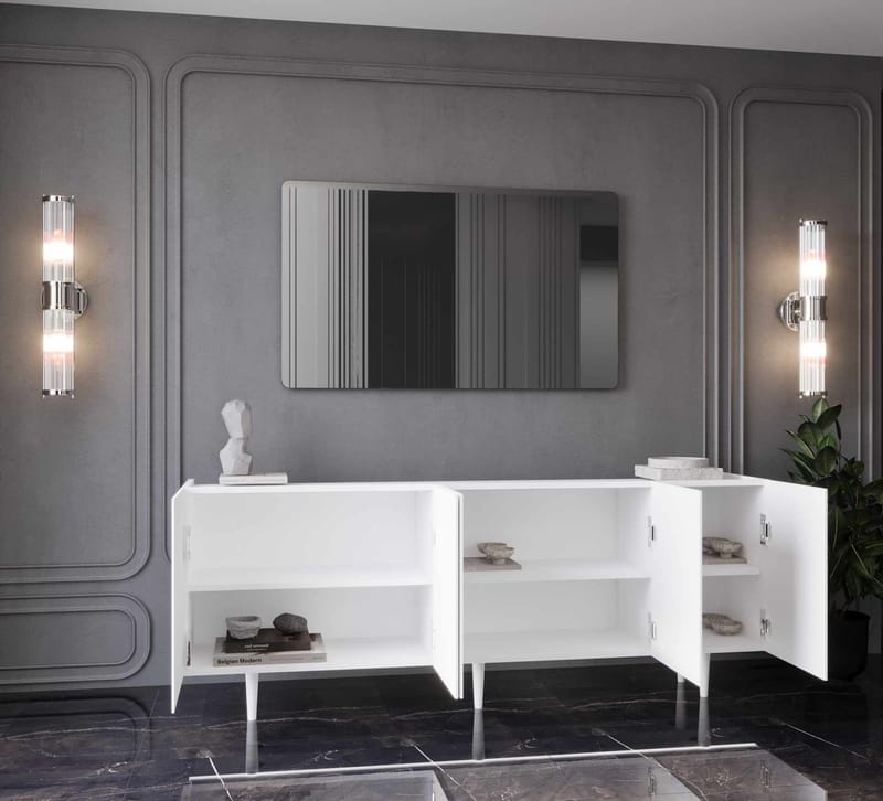 Capella Konsolbord 180x60x40 cm - Vit - Möbler - Bord & matgrupper - Avlastningsbord - Hallbord