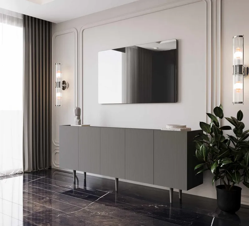 Capella Konsolbord 200x60x40 cm - Grå - Möbler - Bord & matgrupper - Avlastningsbord - Hallbord