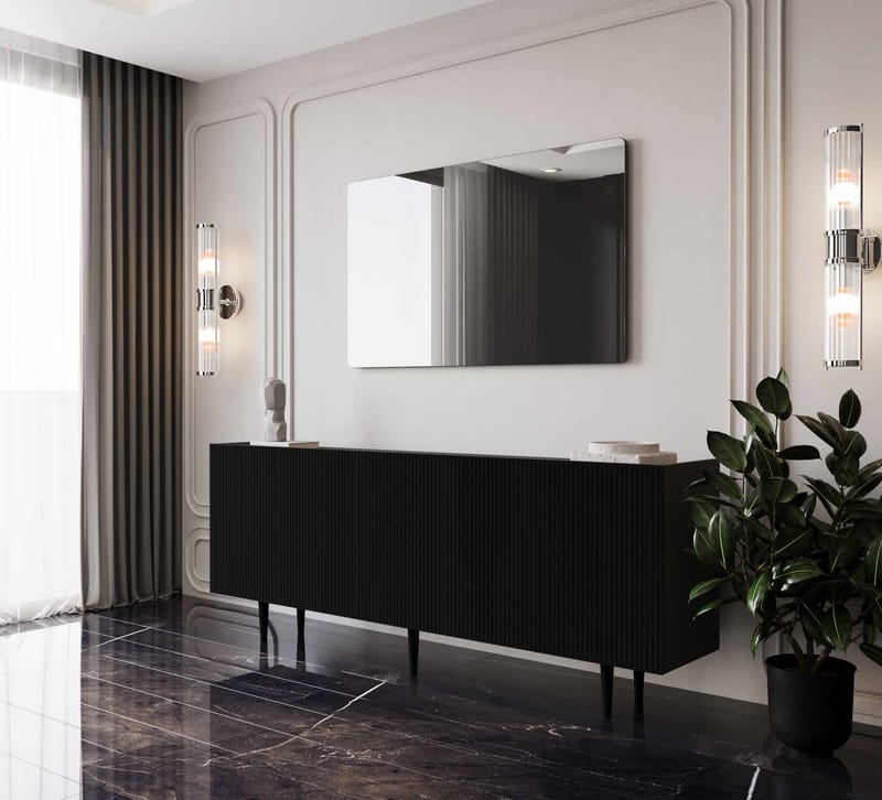 Capella Konsolbord 200x60x40 cm - Svart - Möbler - Bord & matgrupper - Avlastningsbord - Hallbord