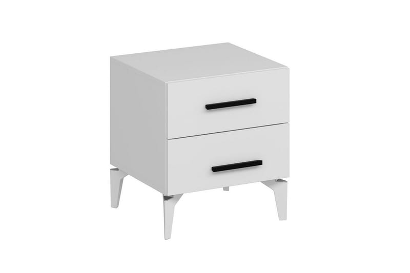 Ceylor Sängbord 50 cm, Vit
