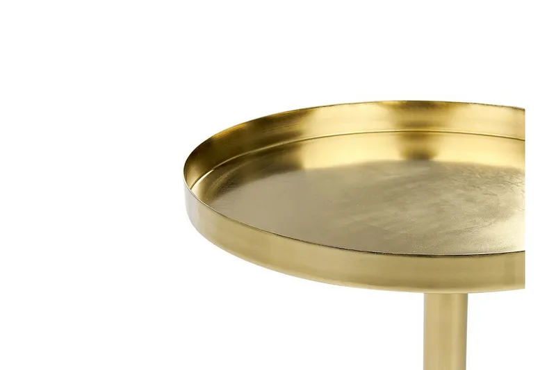 Charis Sidobord 36 cm - Guld/Vit - Möbler - Bord & matgrupper - Avlastningsbord - Lampbord