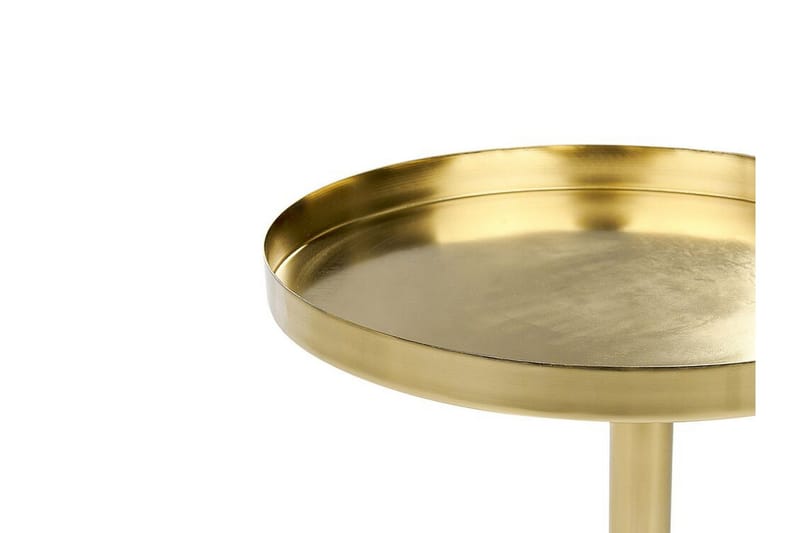 Charis Sidobord 36 cm - Guld/Vit - Möbler - Bord & matgrupper - Avlastningsbord - Lampbord