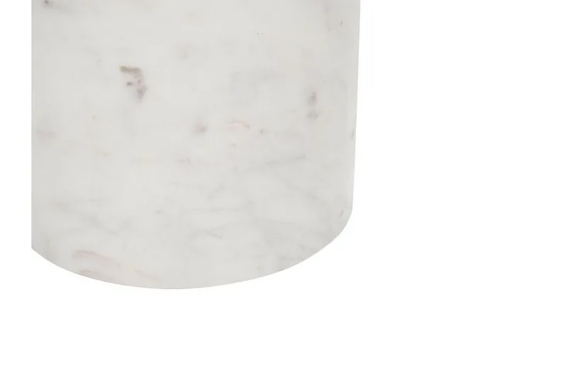 Charis Sidobord 36 cm - Guld/Vit - Möbler - Bord & matgrupper - Avlastningsbord - Lampbord