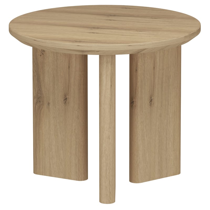 Chatham Sidobord Rund 50 cm - Ek - Möbler - Bord & matgrupper - Avlastningsbord - Lampbord