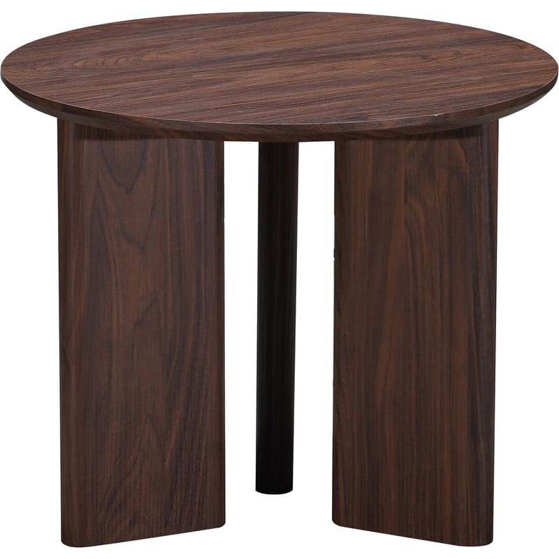 Chatham Sidobord Rund 50 cm - Valnöt - Möbler - Bord & matgrupper - Avlastningsbord - Lampbord