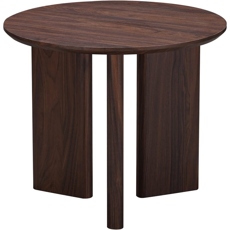 Chatham Sidobord Rund 50 cm - Valnöt - Möbler - Bord & matgrupper - Avlastningsbord - Lampbord