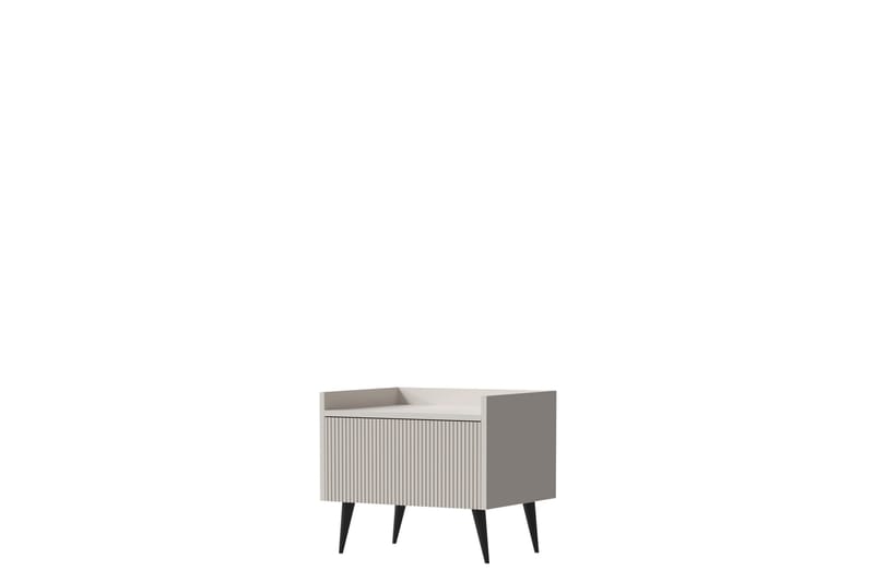 Chiku Sängbord 52 cm - Beige - Möbler - Bord & matgrupper - Avlastningsbord - Sängbord & nattduksbord