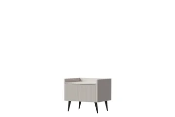 Chiku Sängbord 52 cm - Beige - Möbler - Bord & matgrupper - Avlastningsbord - Sängbord & nattduksbord
