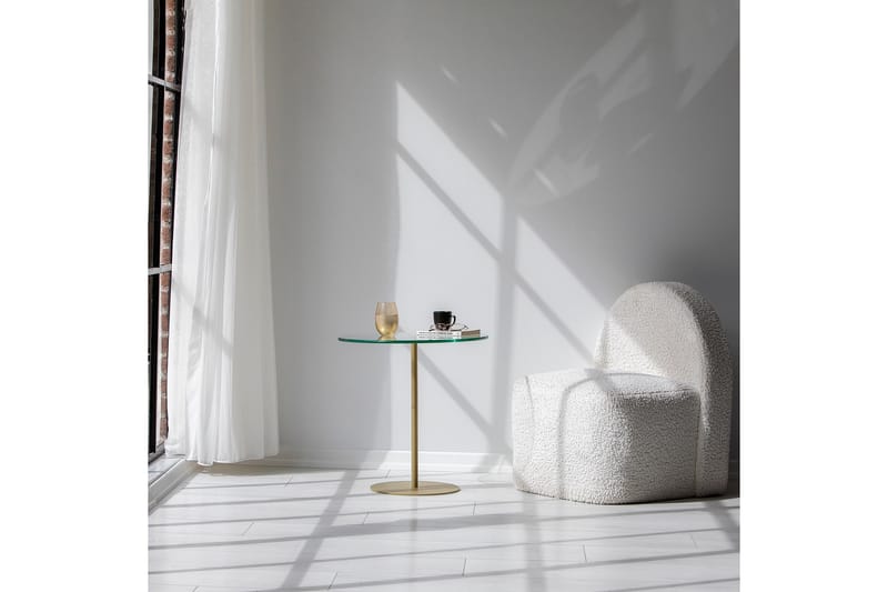Chill-Out Sidobord 50x50 cm Guld - Hanah Home - Lampbord - Brickbord & småbord
