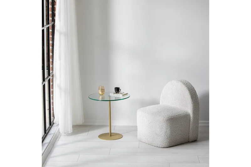 Chill-Out Sidobord 50x50 cm Guld - Hanah Home - Möbler - Bord & matgrupper - Avlastningsbord - Lampbord