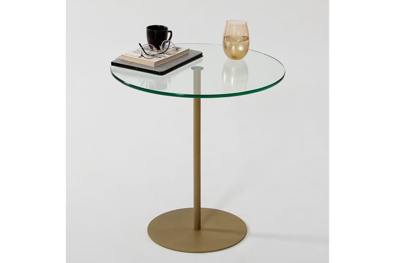 Chill-Out Sidobord 50x50 cm Guld - Hanah Home - Möbler - Bord & matgrupper - Avlastningsbord - Lampbord