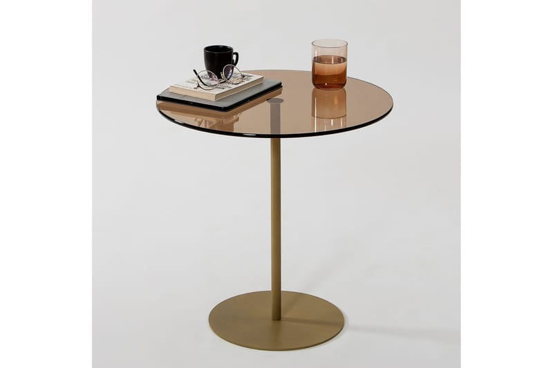 Chill-Out Sidobord 50x50 cm Guld/Brons - Hanah Home - Möbler - Bord & matgrupper - Avlastningsbord - Lampbord