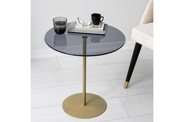 Chill-Out Sidobord 50x50 cm Guld/Mörkgrå - Hanah Home - Möbler - Bord & matgrupper - Avlastningsbord - Lampbord