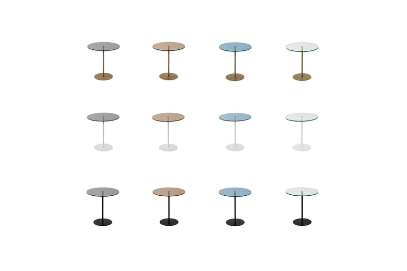 Chill-Out Sidobord 50x50 cm Svart - Hanah Home - Möbler - Bord & matgrupper - Avlastningsbord - Lampbord