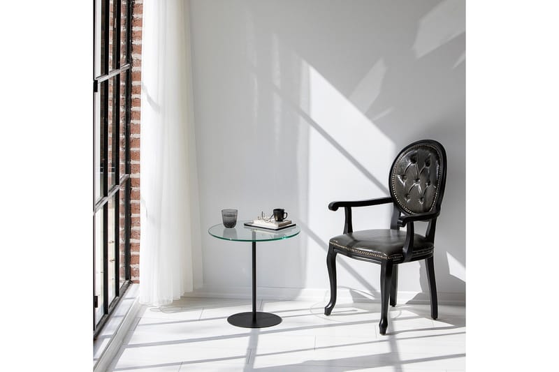 Chill-Out Sidobord 50x50 cm Svart - Hanah Home - Möbler - Bord & matgrupper - Avlastningsbord - Lampbord