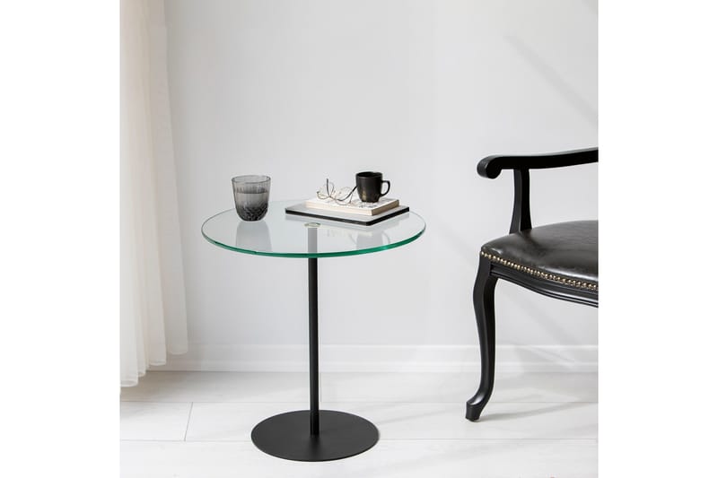 Chill-Out Sidobord 50x50 cm Svart - Hanah Home - Möbler - Bord & matgrupper - Avlastningsbord - Lampbord