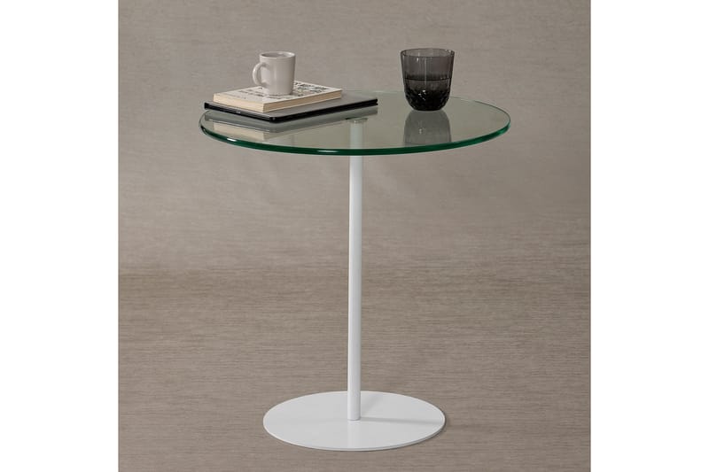 Chill-Out Sidobord 50x50 cm Vit - Hanah Home - Möbler - Bord & matgrupper - Avlastningsbord - Lampbord