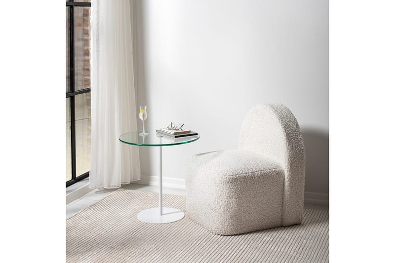 Chill-Out Sidobord 50x50 cm Vit - Hanah Home - Möbler - Bord & matgrupper - Avlastningsbord - Lampbord