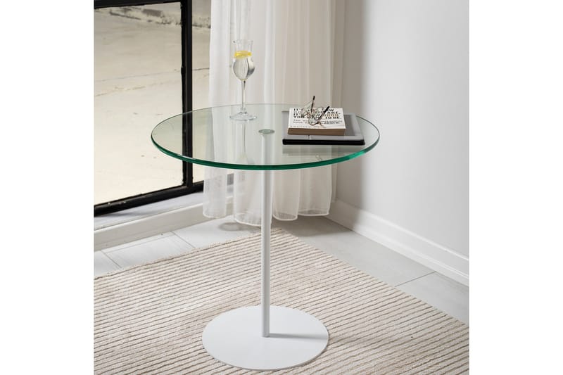 Chill-Out Sidobord 50x50 cm Vit - Hanah Home - Möbler - Bord & matgrupper - Avlastningsbord - Lampbord