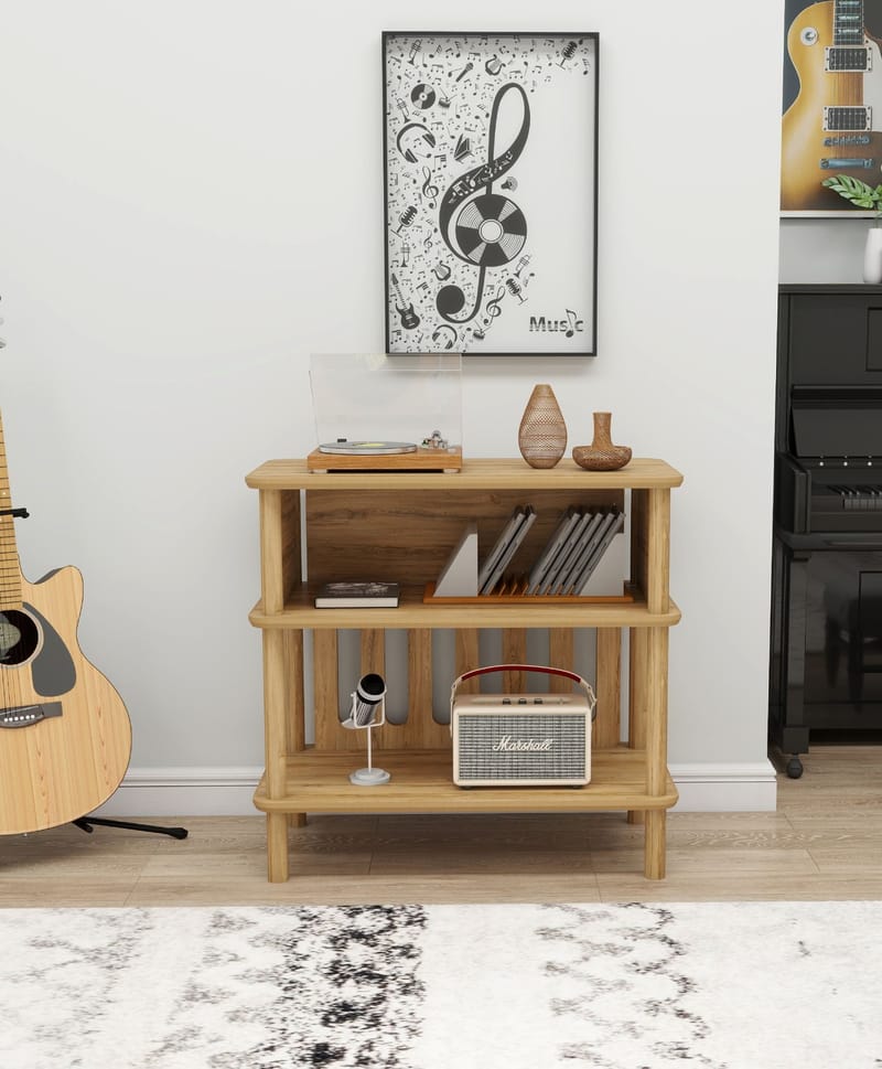 Clavor Sidobord 73 cm - Ek - Möbler - Bord & matgrupper - Avlastningsbord - Lampbord