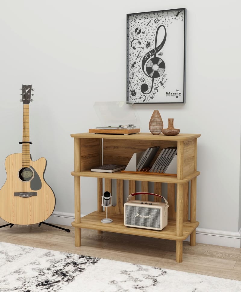 Clavor Sidobord 73 cm - Ek - Möbler - Bord & matgrupper - Avlastningsbord - Lampbord