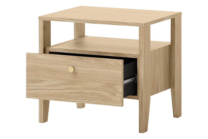 Cocorna Sängbord 50 cm - Beige - Möbler - Bord & matgrupper - Avlastningsbord - Sängbord & nattduksbord
