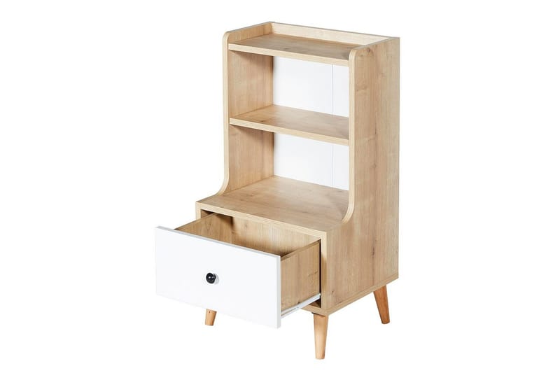 Comfortale Nattduksbord 45 cm - Sand/Vit - Möbler - Bord & matgrupper - Avlastningsbord - Sängbord & nattduksbord